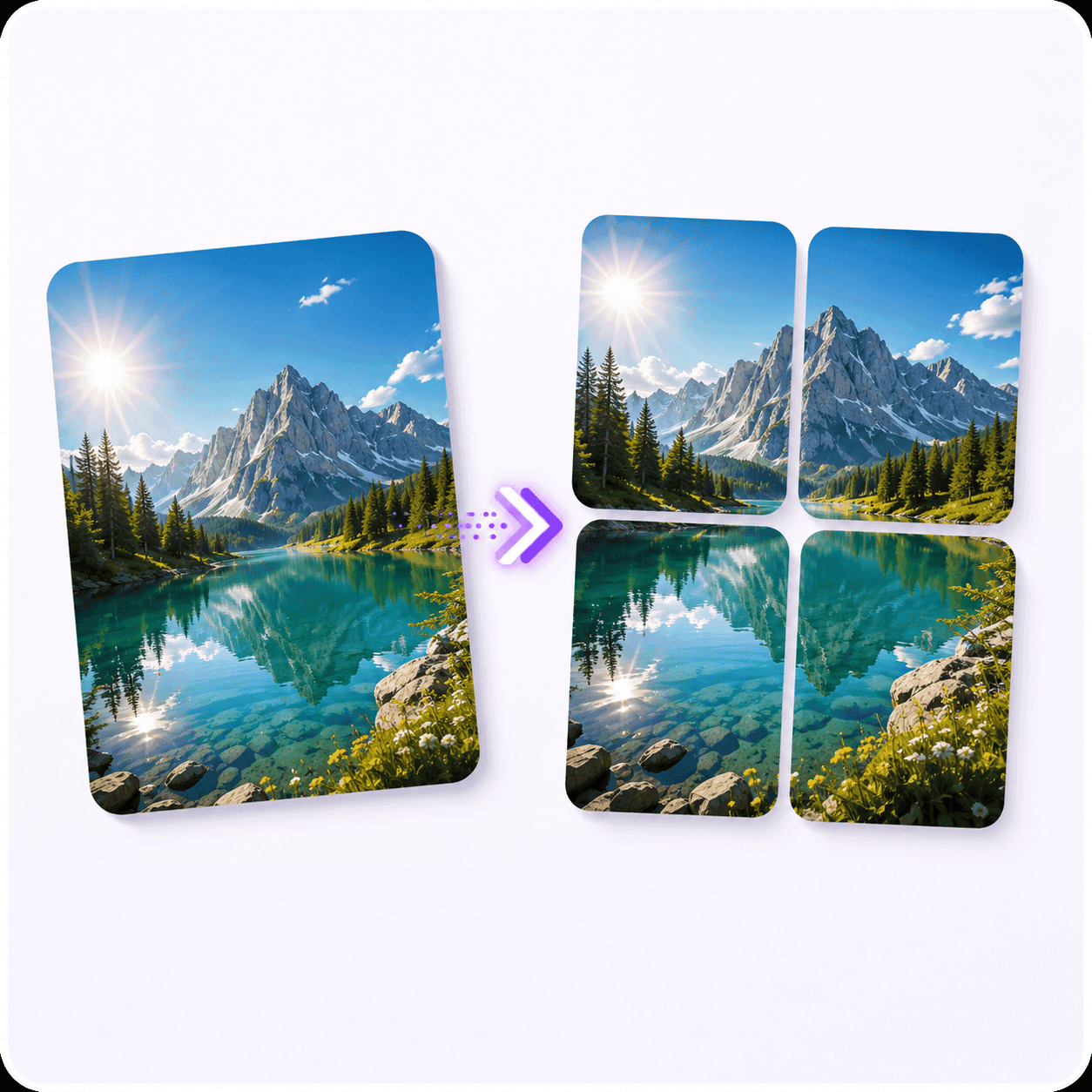 Piknova Image Splitter preview
