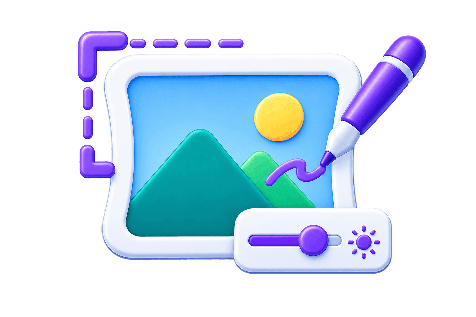 The Piknova screenshot editor with an annotated screenshot on the canvas