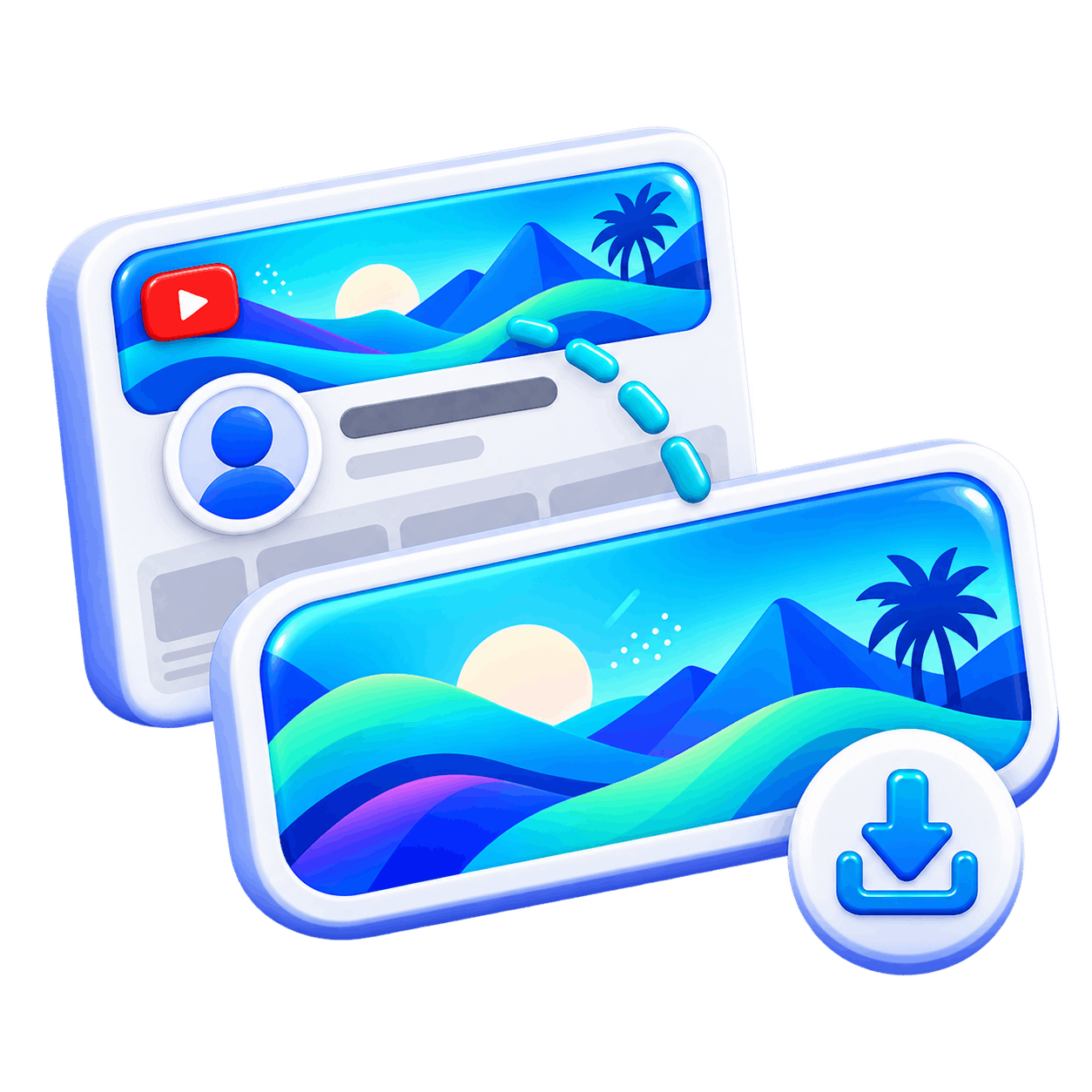 Piknova YouTube Banner Downloader preview